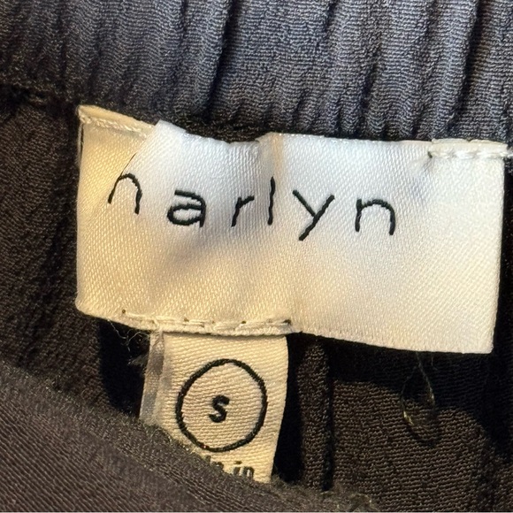 Harlyn Sabie Anthropologie Gray Wide Leg Pants S - Picture 9 of 12